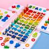 Kids Educational Montessori Math Toys Wooden Puzzle Sorting Numbers Magnetic Fishing Game For Toddler Early Study