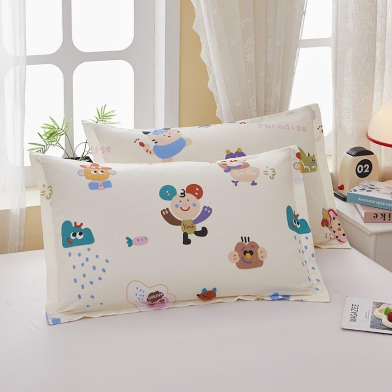 2pcs Floral Pattern Cotton Pillowcase Without Pillow Core, Comfortable Soft Pillow Covers, for Home Bedroom Living Room Decor, 19*29inch