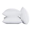 Down Feather Pillow Insert with Peach Skin Fabric, All-Cotton Cushion, Lumbar Pillow, Backrest Core (Available In Sizes 45, 50, 55, 60).