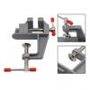 1pcs Vise Table Swivel Lock Portable Tools Mini Bench Clamp Aluminum alloy