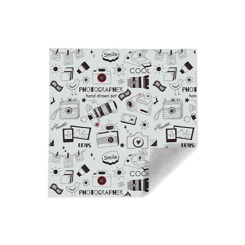 Lazy Cloth Makeup Bag: Anti-Scratch & Self-Adhesive Storage for Pets, Cameras, and Digital Products