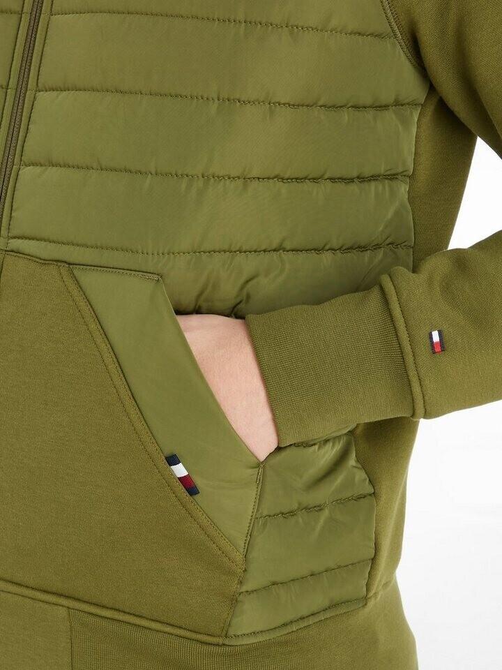 Tommy Hilfiger Mixed Media Zip-Thru Winter Sweatshirt (MW0MW32686) зеленый цвет