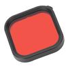 ABS Dustproof Photograph Waterproof Housing Case Diving Lens Filter Dive Accessories for GoPro 8Red