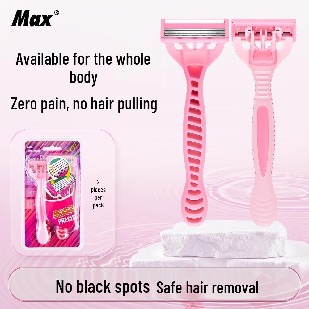 Women's Disposable Summer Depilatory Razor for Body, Legs, and Armpits