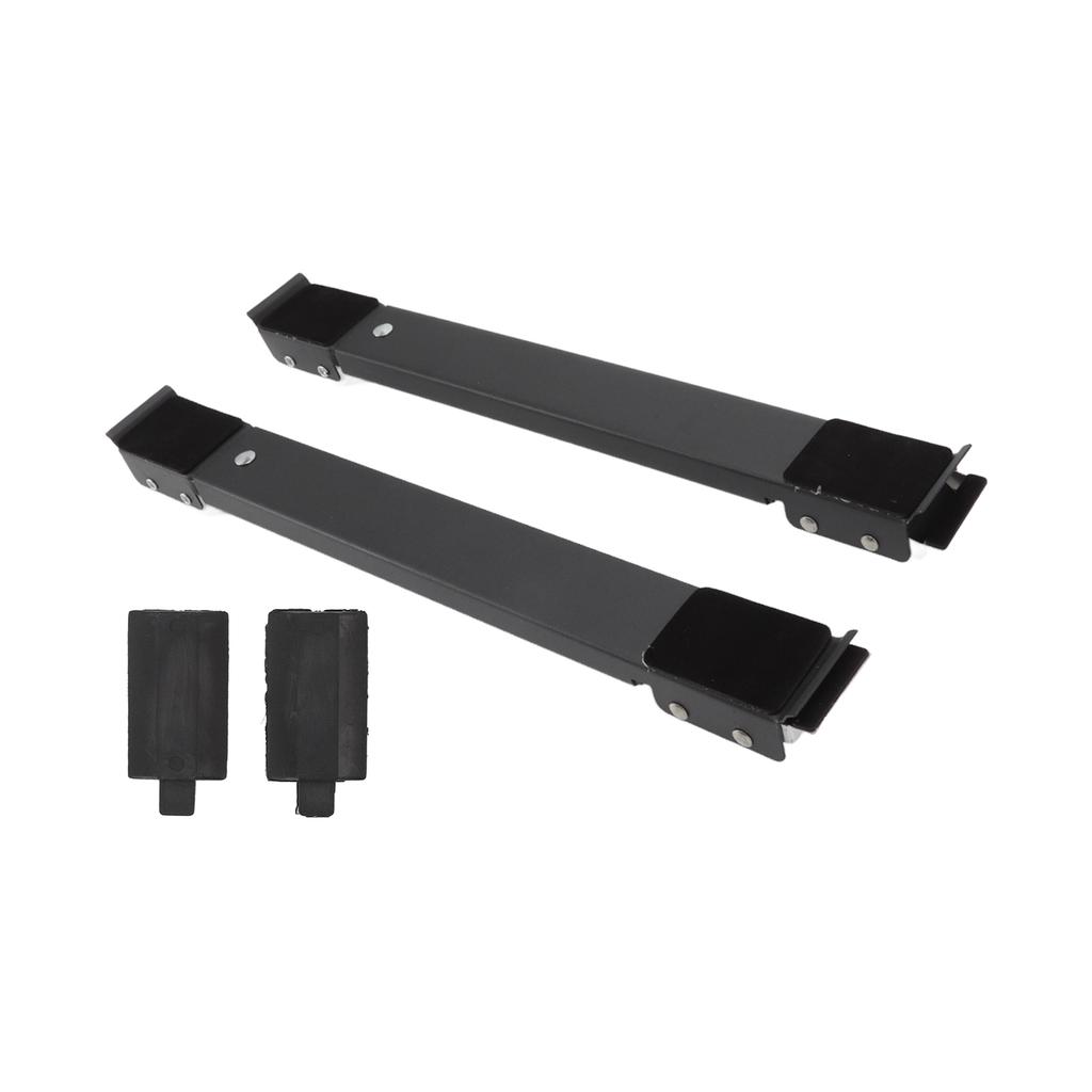 2ks Nábytkový spotřebič Váleček Ocel 300kg Nosnost Roztažitelná Základna pro Přesun Stroje pro