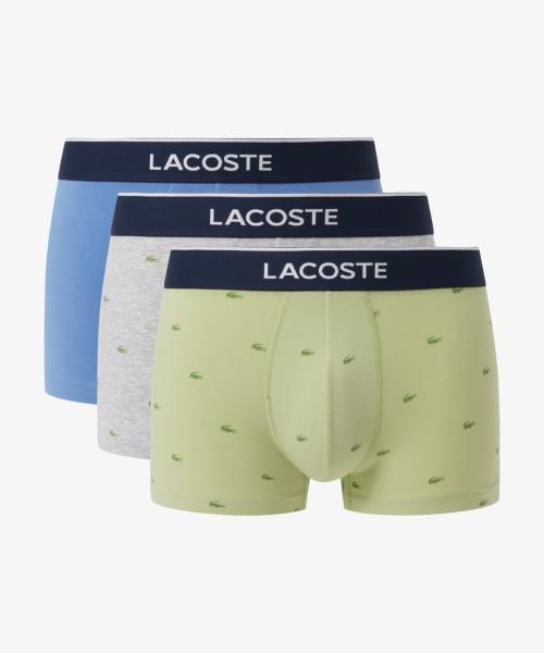 

[Lacoste] Men s Mini Croc Briefs 3-Pack 5H1299-56G 3I5 [Shipped from Korea] 100% Authentic Sky Blue - M