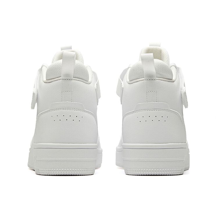 Anta High-Top Skate Shoes Women Sneakers White 92948061-1