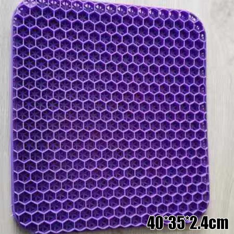 1pc Gel Seat Cushion Breathable Cooling Pad For Summer Car Seat Soft Cooling Pad Office And Home Stool