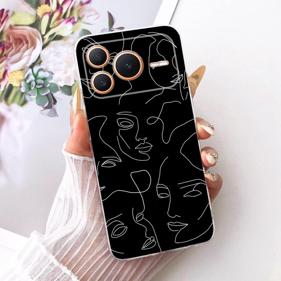 For Honor Power2 Phone Case Soft Clear Silicone Back Cover Butterfly Dragon Cat Floral Painting Bumper On Honor Power 2 Fundas