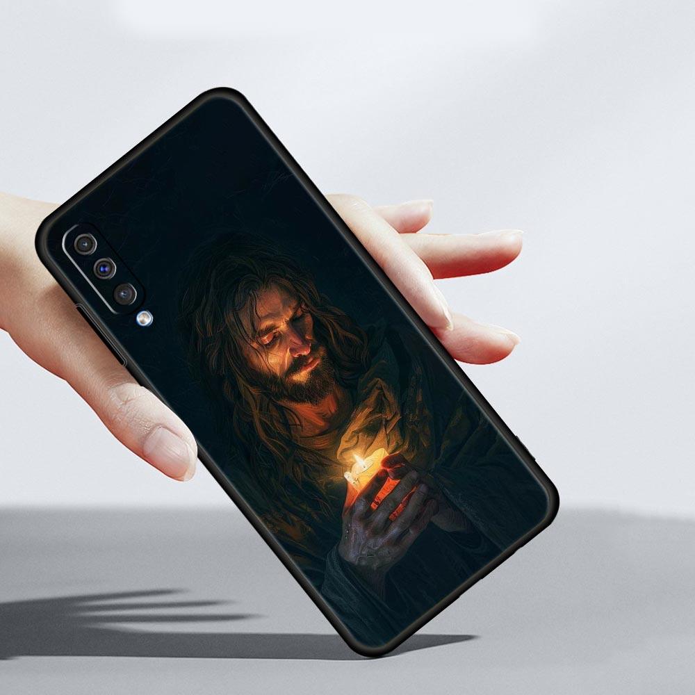 Case Faith Christian Religious Jesus For Samsung A24 A12 A14 A16 A32 A50 A70 A20E A20S A22 A34 A54 A42 A52 5G A04s A06 Cover
