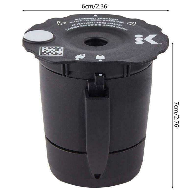 Wiederverwendbarer Edelstahl-Kaffeefilter mit abnehmbarem Deckel für Keurig Einfache Installation Nachfüllbar