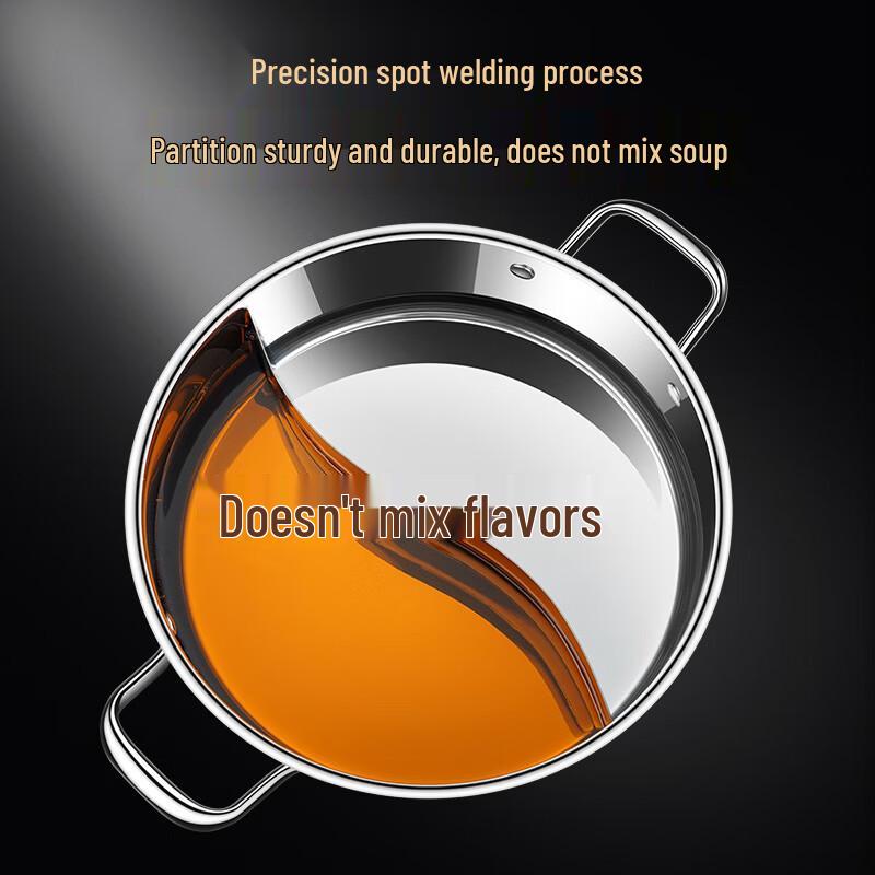 Wutuo 3-Layer Stainless Steel Hot Pot