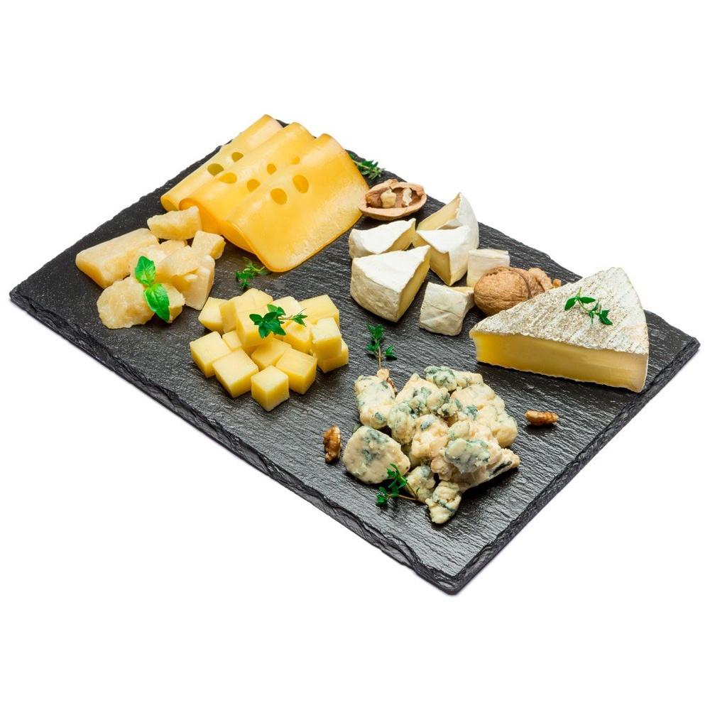 Stone Tray Board Plate Platter Slate Snacks Desserts Sushi Cheese Cold Meats