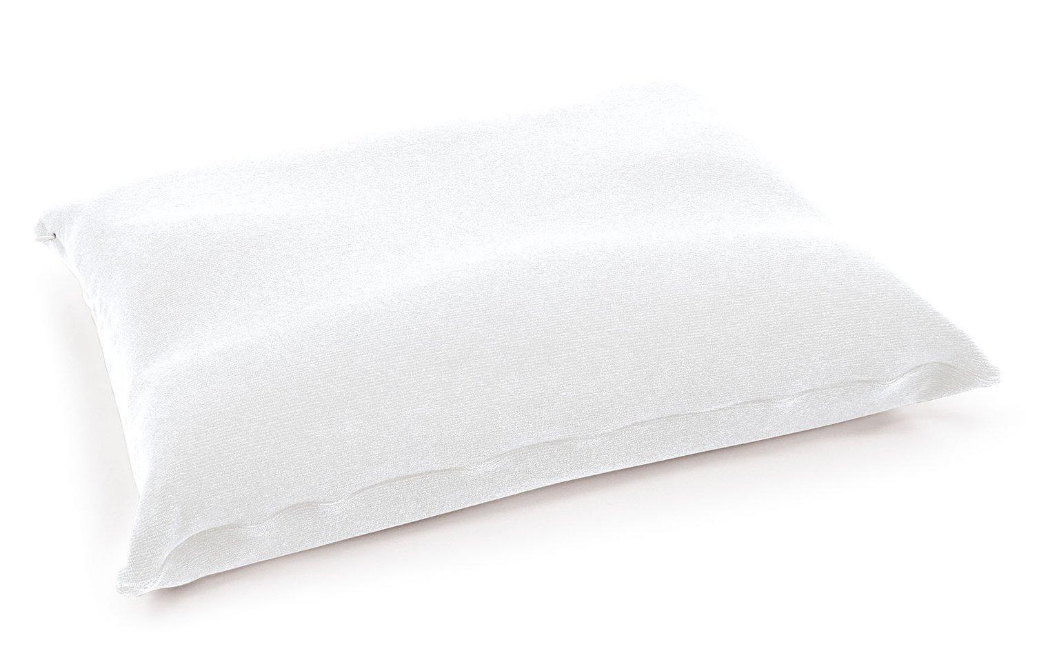 

MOGU Family Health Pillow, Made in Japan, This Bead Cushion Meets Your Body s Needs, Made with Powder Beads, Compact (Approx. 54x38x8cm), White,