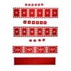 Christmas Table Runner Placemat Heat Protection Water Absorption Felt Table Runner Placemat