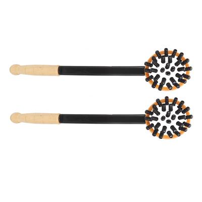 2pcs Massage Hammer Manual Meridian Back Massage Handheld Knock Back Leg Relaxing Hammer