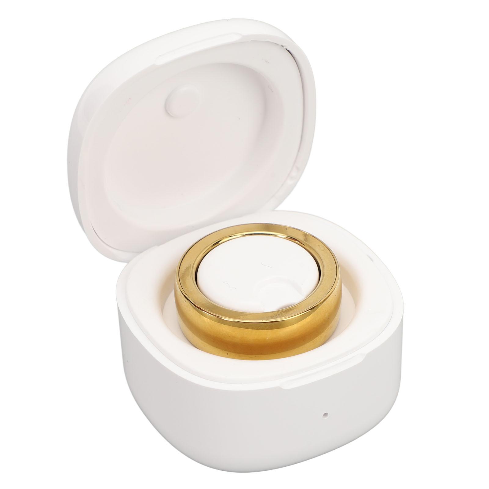 

Умное фитнес-трекерное кольцо IP68 Водонепроницаемое Bluetooth-шагомер Умное кольцо со светодиодной подсветкой дыхания Type 9 золотой