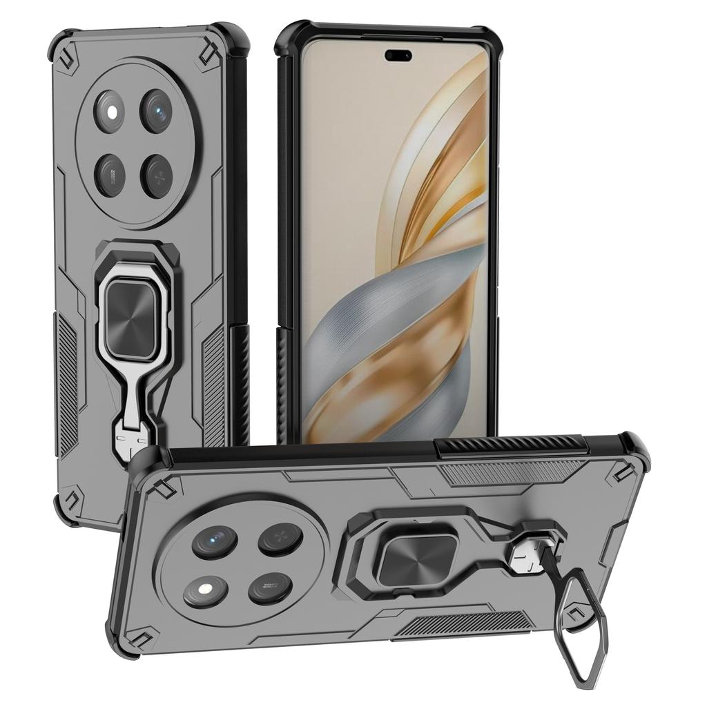 For Honor Magic7 Lite 5G/X9c 5G/X60 Pro 5G Case Rotatable Ring Kickstand PC + TPU Shockproof Phone Cover