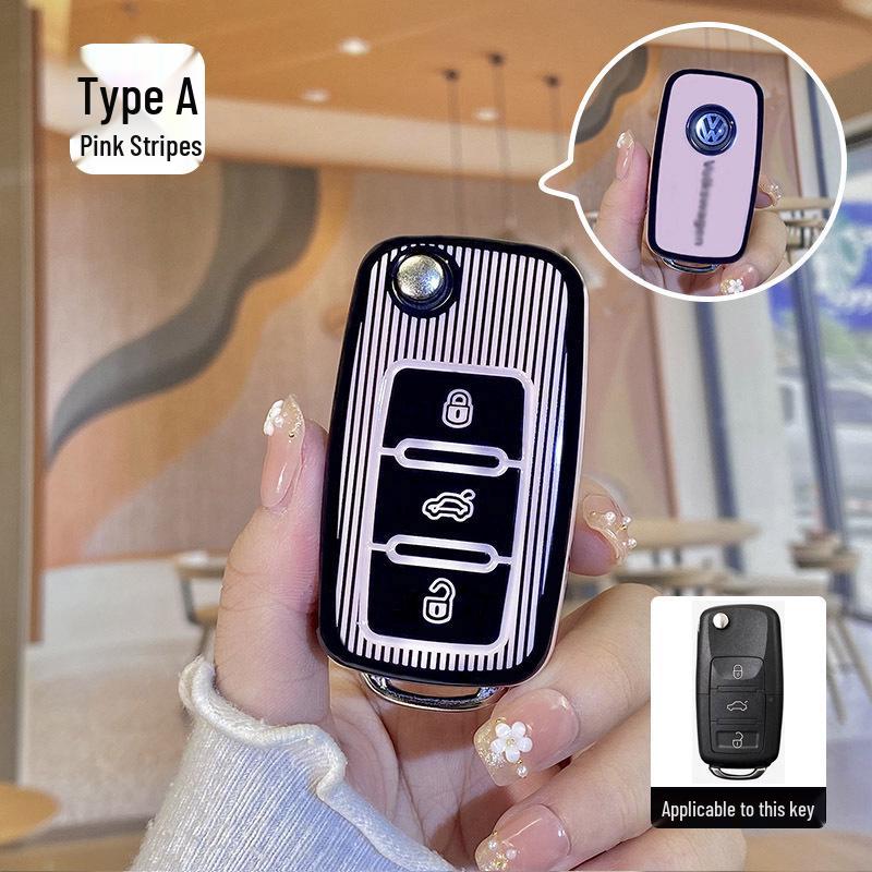 Volkswagen Car Key Protective Cover for Golf, Lavida, Bora, Santana, Tiguan, Lamando