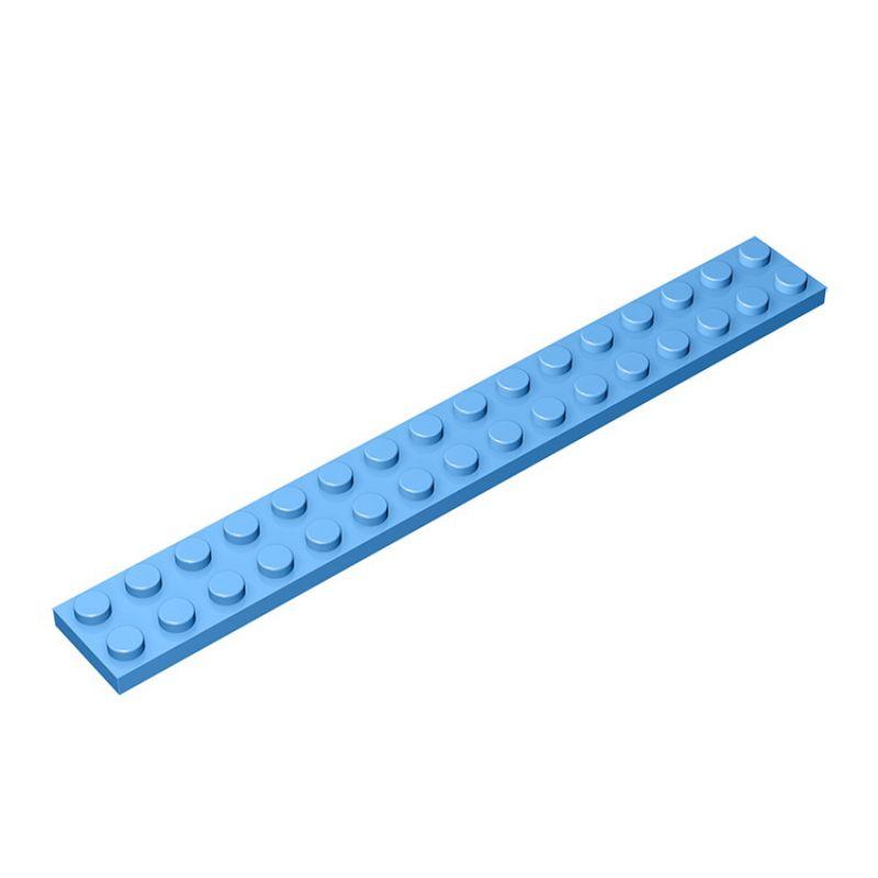 Non-Toxic Moc 10Pcs 4282 2X16 Plate Building Blocks Kit High-Tech Board Light Panel Bricks Particle Idea Toys Children Birthday Kid Gifts