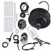 48V 500W Rear Wheel Hub Motor Electric Bicycle Conversion Kit with KT‑900S Display Meter for 12G Wheel