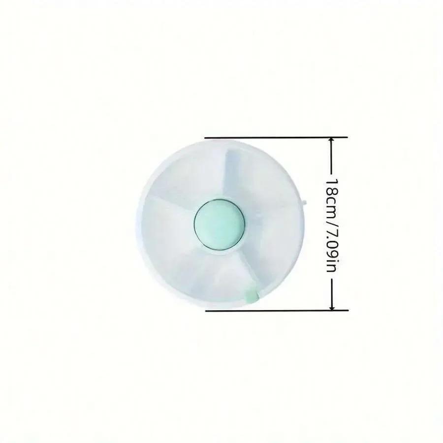 Snack storage box with lid snack rotating fruit tray snack box sealed dry fruit tray