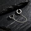 Statement Hollow Ear Bone Clamp for Women Girls,Gold Color Stainless Steel Fake Piercing C-shaped Ear Bone Clip,Fashion Jewelry