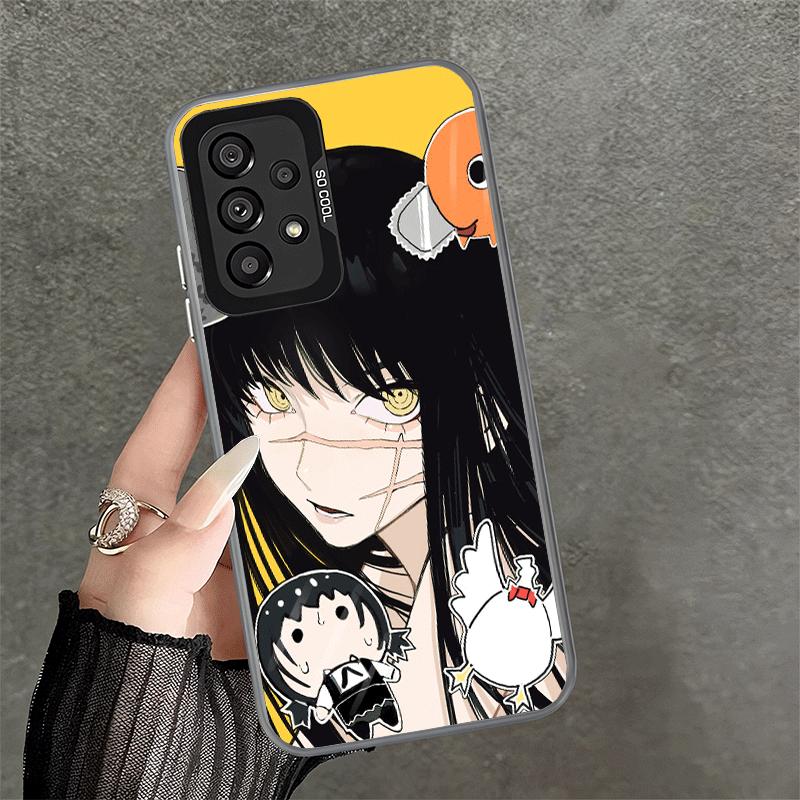 Anime Character Yoru War CSM Soft Phone Case for Samsung A17 A16 A15 A14 A13 A57 A56 A55 A54 A53 A37 A36 A35 A34 A33 A26 A25 A24