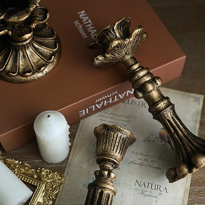Candeliere Retro Oggetti di Scena per Foto Vento Ins Sfondo per Scatti con Candele Ornamenti Decorativi per la Casa Oggetti di Scena per la Fotografia