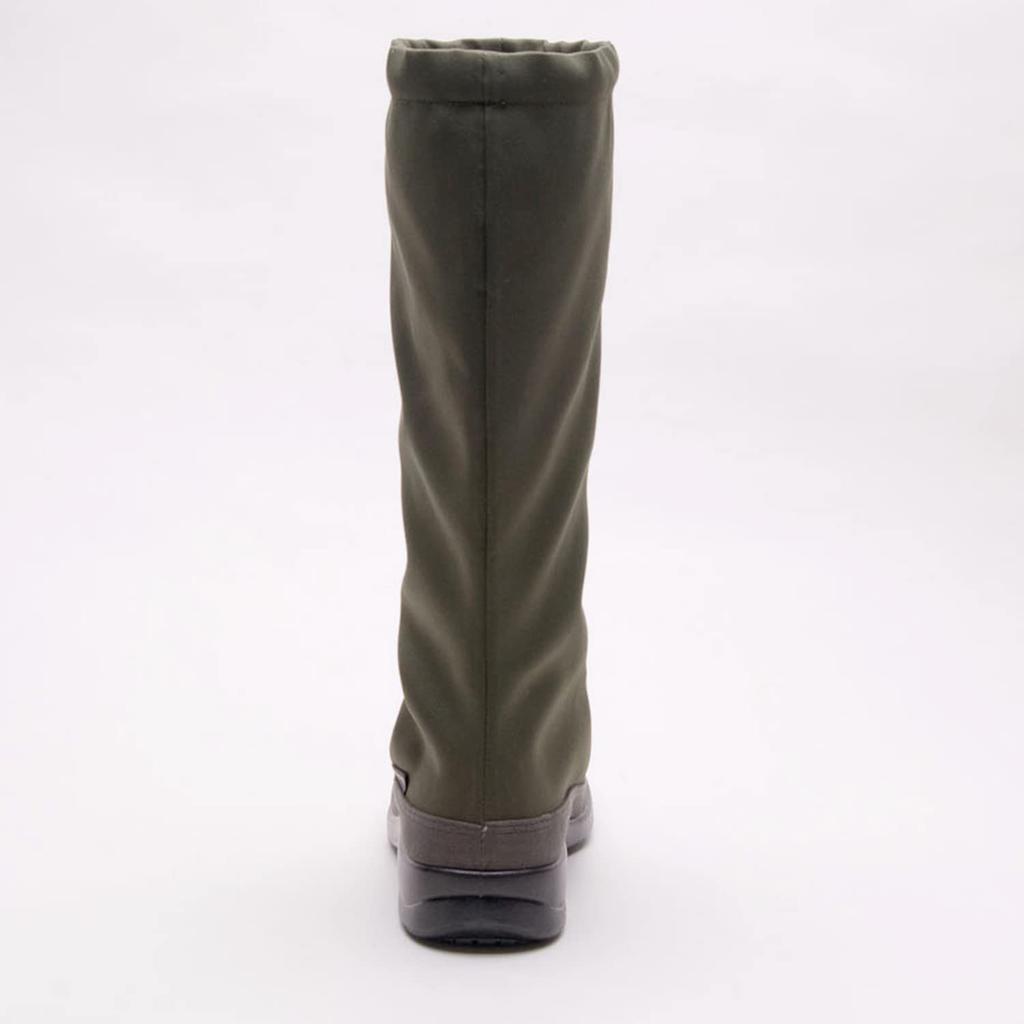 Asahi Top Dry Waterproof and Breathable Rain Size 3E Women's Gore-Tex Boots, Olive, 25.0 Cm, (Product Code TDY3992)