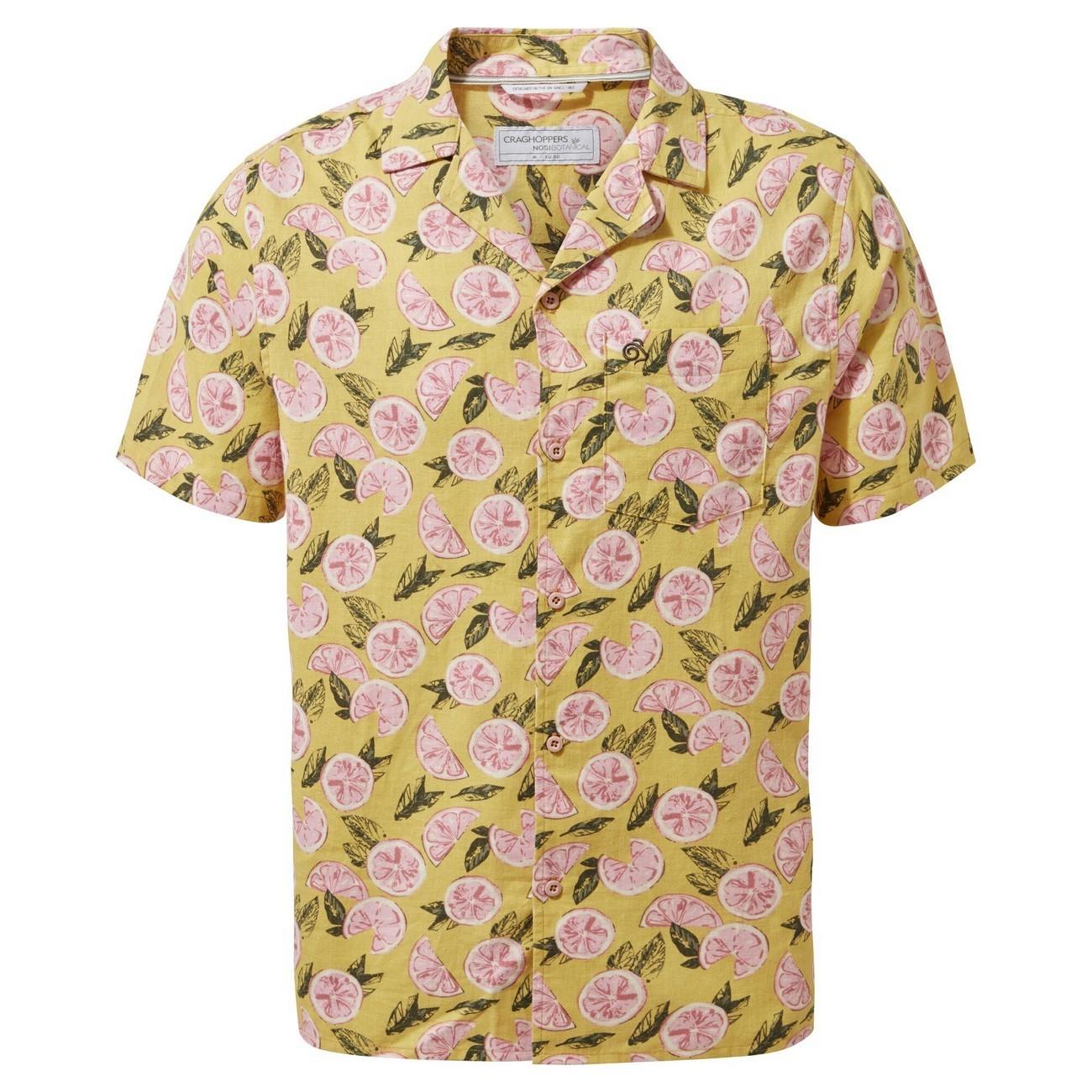 Craghoppers Mens Pasport Lemon NosiBotanical Shirt