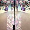 Clear Bubble Umbrella Wedding,Transparent Umbrella Windproofs Canopy Rain Bubble Umbrella Church Glass Stick Umbrella
