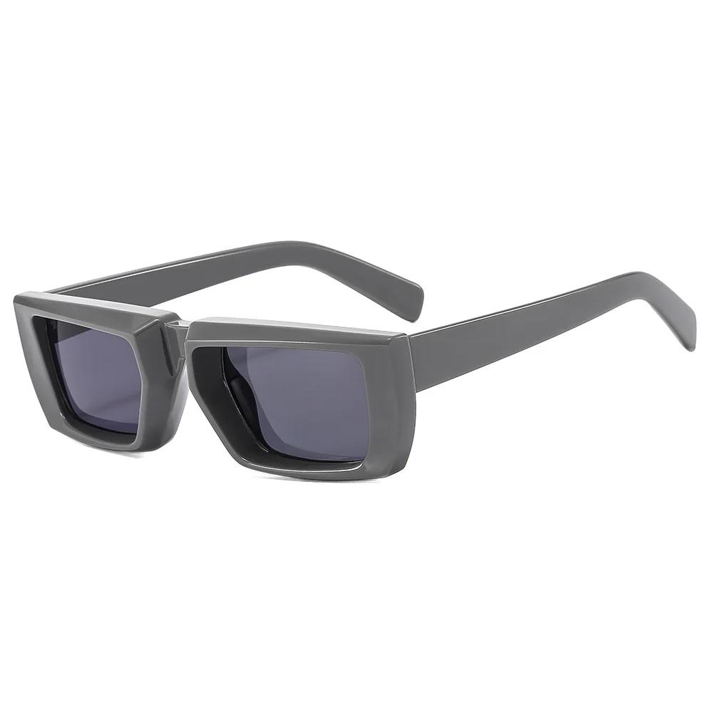

New Y2K Sunglasses for Men Women Trendy Square UV400 Eyewear Designer Shades Sun Glasses Goggle