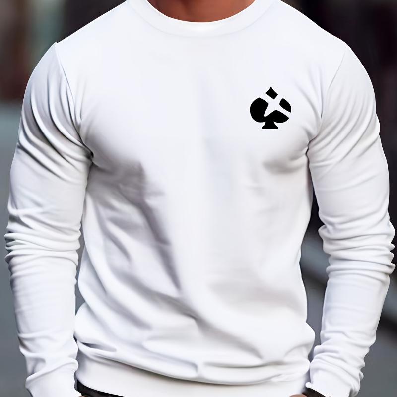 

Lightweight Crew Neck Sweatshirt, Breathable Cotton Pullover, Perfect for Spring Summer XXL чёрный