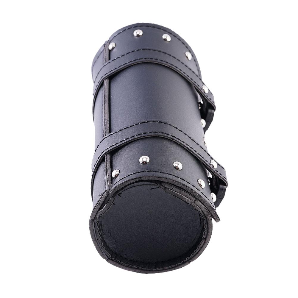 Univerzální taška na řidítka na motorku Vodotěsná kapsa Brašny na sedlo Taška na nástroje pro uložení nářadí Kožený držák kapacity Velký