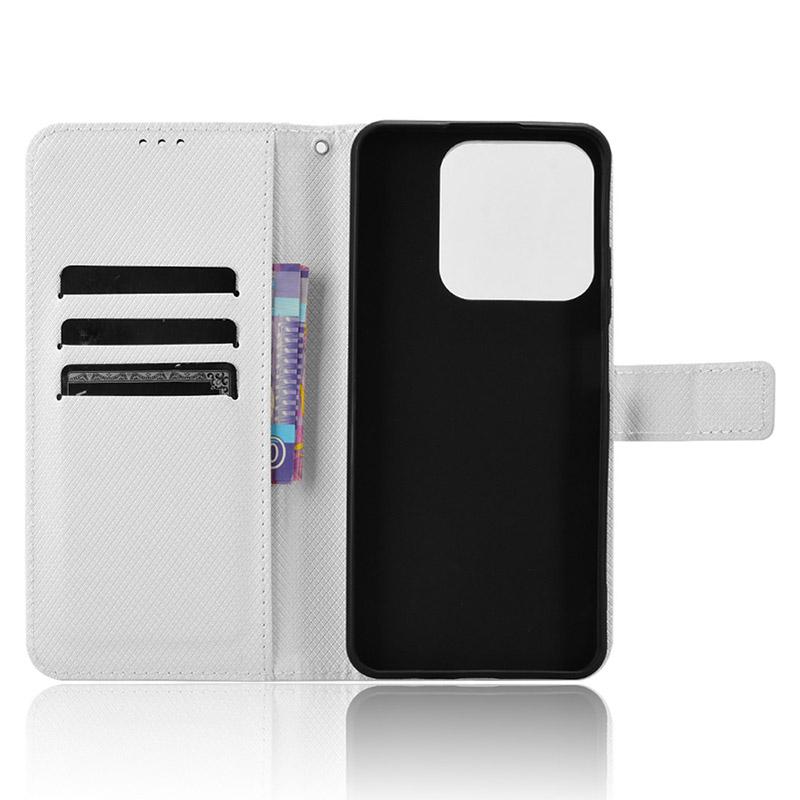 For Realme Note 60x 4G/C63 4G/C61 4G/Narzo N63 4G Case Leather Phone Cover Diamond Texture