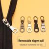 Removable Zipper Pull Replacement Tab - Tool-Free Head Pendant for Jackets & Clothes