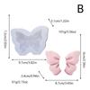 1pc DIY Silicone Candle Mold Flower Relief Rose Butterfly Mold  Aroma Candle Plaster