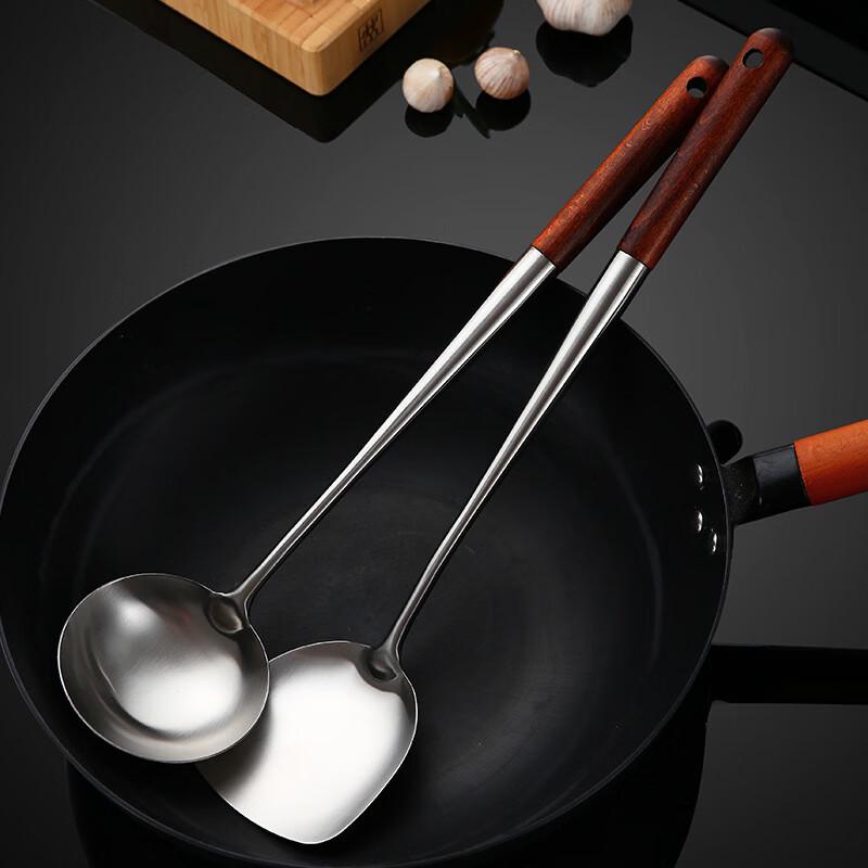 Ru Han 304 Stainless Steel Wok Spatula Set
