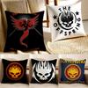 TThe Offspring Cushion Cover Pillowcase Antidustmite Living Room Sofa Decor Cushion Room