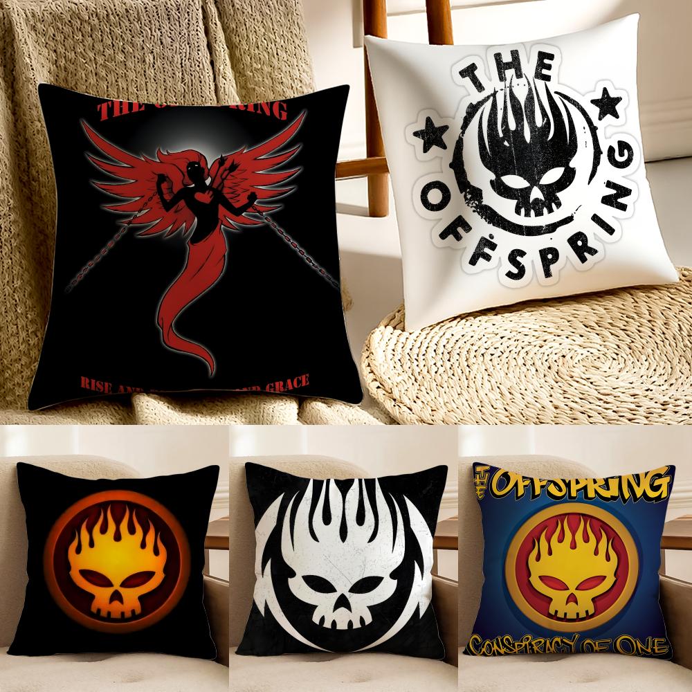 TThe Offspring Cushion Cover Pillowcase Antidustmite Living Room Sofa Decor Cushion Room