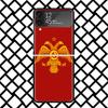 Albania Flag Phone Case For Samsung Z Flip 7 6 5 4 3 Galaxy ZFLIP7 ZFlip6 5G Flip5 Flip4 Flip3 5g Black Hard Cover