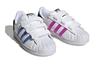 adidas Originals Superstar Abrasion Resistant Abrasion Resistant Low Top Kids' Skateboarding Shoes White Blue GV8988