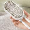3-In-1 Pet Cat Steamy Brush Massage Spray Steam Mist Spray Dog  Grooming Steam Pet Brush