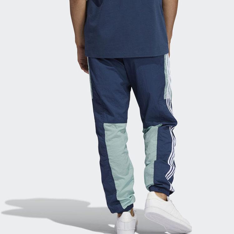Adidas Originals Breathable Loose Casual Sports Pants Unisex Pants Navy-Blue GN3834