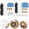 Filter With Mop Cloth Dust Bags Collector For Lefant M2  ForPro/M2S Pro Vacuum Cleaner Replacement  Sweeping Roboat Spare  Part