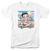 Betty Boop - Sunny Boop - Adult Unisex Short Sleeve T-Shirt - White