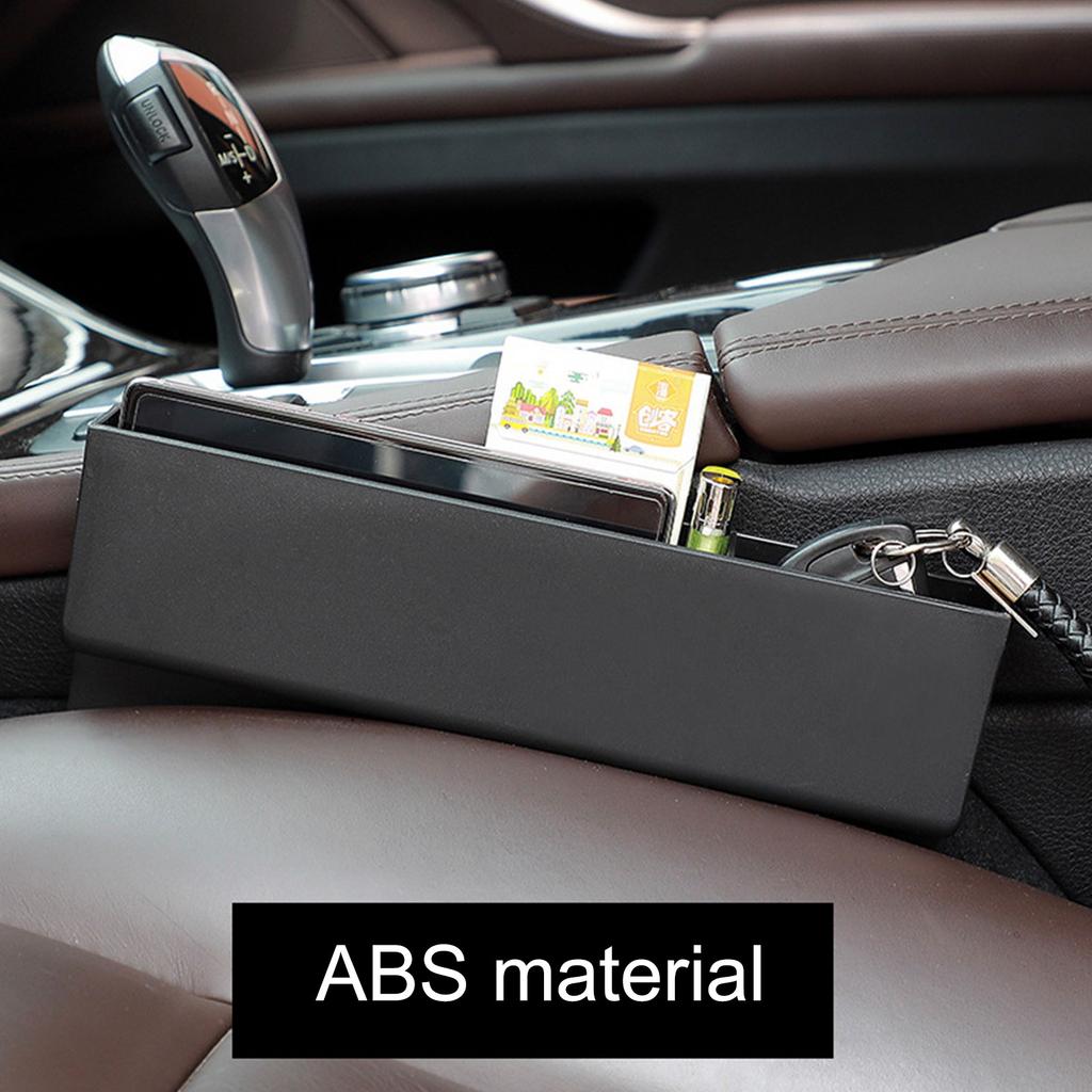 Car Seat Crevice Storage Box Seat Gap Slit Pocket Catcher Organizer Universal Car Seat Organizer Card Phone Key Holder Pocket