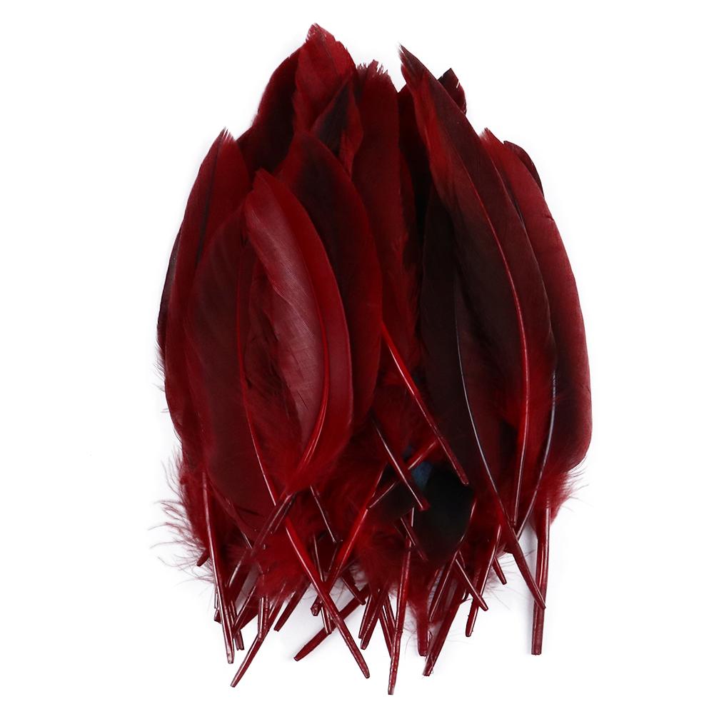 50/100PCS Wild Duck Feathers for Craft Natural Pheasant Plume Making DIY Handicraft Accessories Wedding Party Jewelry Gift Decor