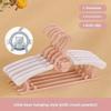 10Pcs Non-slip Baby Clothes Hanger Adjustable Storage Hangers Cute Kids Clothes Organizer Closet Children Baby Coats Rack